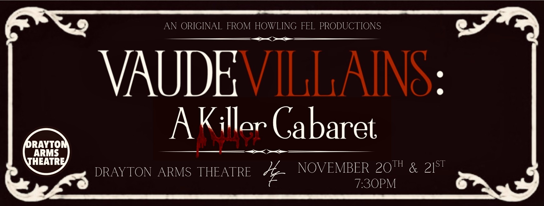 VAUDEVILLAINS: A Killer Cabaret